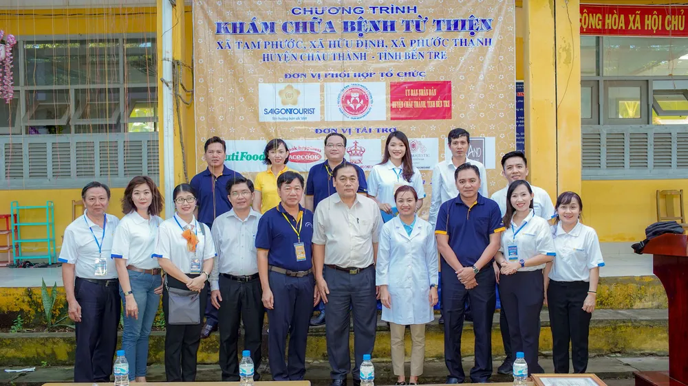 Saigon Tourist tổ chức chương trình vì cộng đồng tại Bến Tre