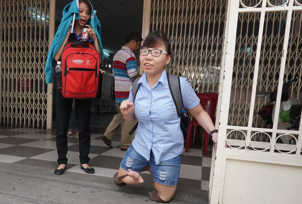 Thí sinh khuyết tật và ước mơ đến giảng đường ảnh 1