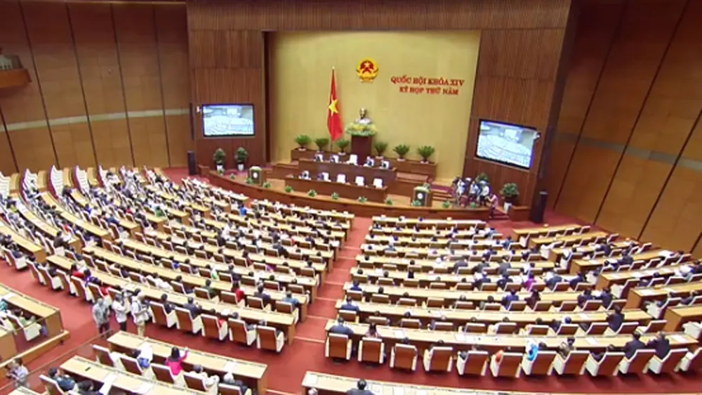 Kỳ họp thứ Năm, Quốc hội khóa XIV