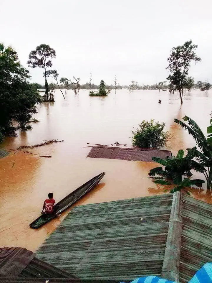 Người dân khu vực hạ lưu được thông báo sơ tán trước khi vỡ đập thủy điện Sepien Senamn? ảnh 1