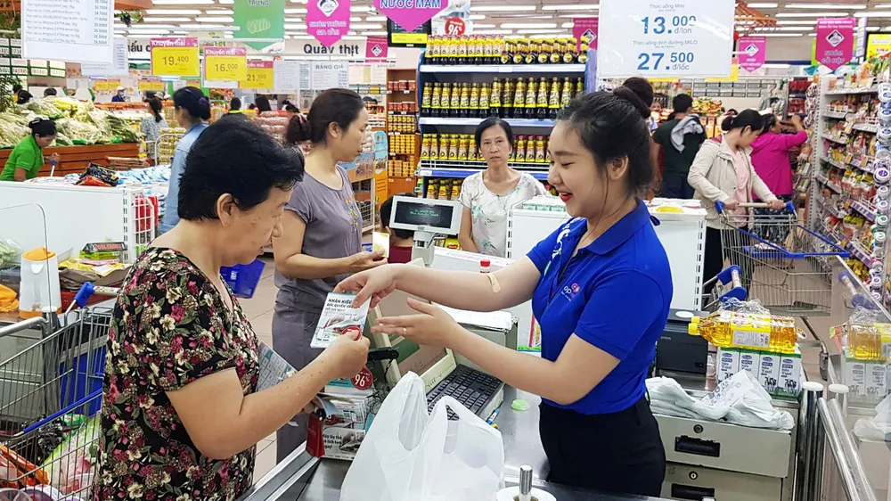 Hệ thống phân phối hàng hóa mở rộng đã góp phần  kích cầu tiêu dùng trên thị trường