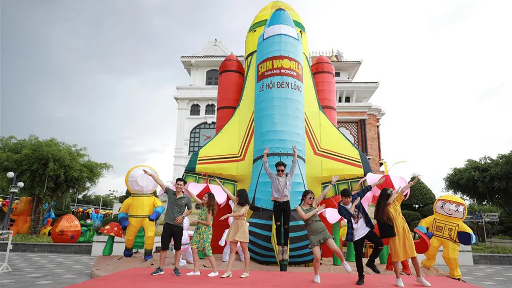 Mãn nhãn những màn trình diễn lân sư rồng tại Sun World Danang Wonders ảnh 9