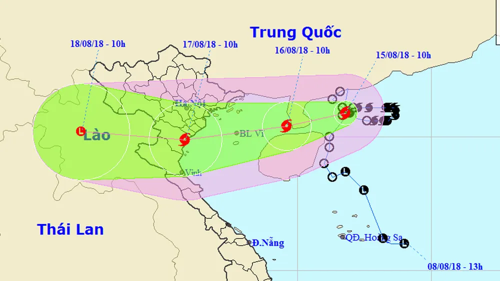 Bão Bebinca sẽ gây mưa lớn ở Trung Lào, lũ sông Cửu Long lên 4m ảnh 4