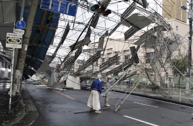 Siêu bão Jebi tiếp tục gây thiệt hại tại miền Tây Nhật Bản ảnh 8