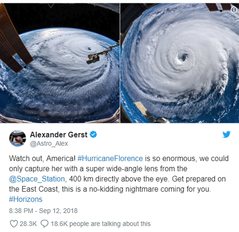 Siêu bão Florence là một trong chuỗi 9 cơn bão đang hoạt động trên thế giới ảnh 3