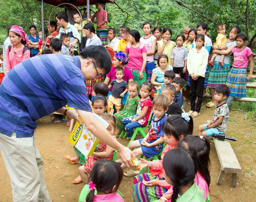 PV GAS góp phần ủng hộ xây dựng điểm trường Lũng Kim, Cao Bằng ảnh 1
