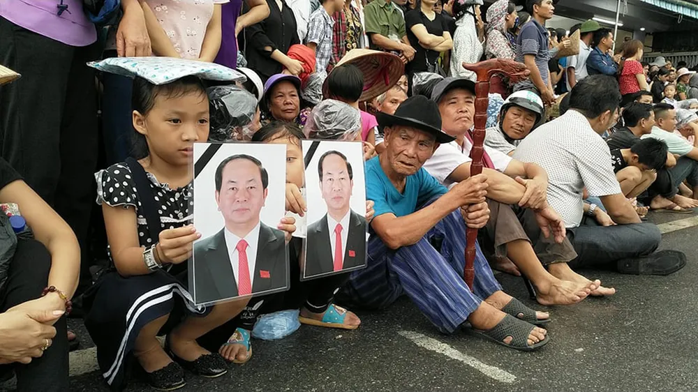 Lễ an táng Chủ tịch nước Trần Đại Quang tại quê nhà  ảnh 45