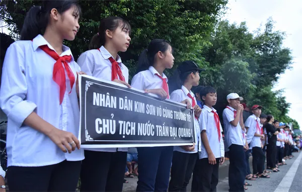 Lễ an táng Chủ tịch nước Trần Đại Quang tại quê nhà  ảnh 36