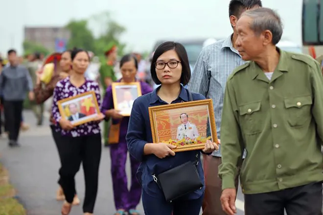 Lễ an táng Chủ tịch nước Trần Đại Quang tại quê nhà  ảnh 40