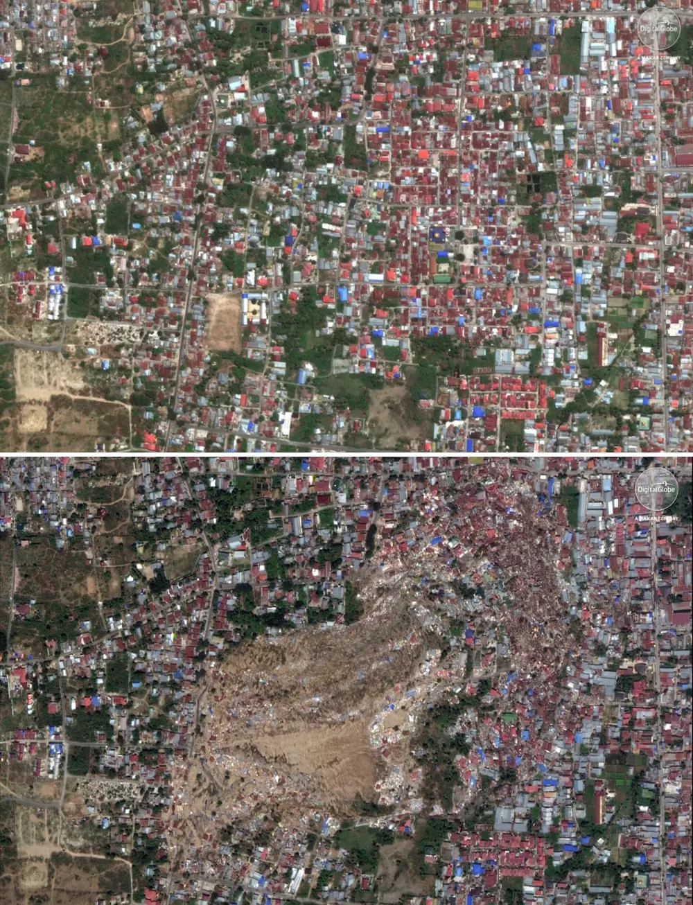 Số người thiệt mạng động đất, sóng thần tại Indonesia lên đến 1.234 người ảnh 15