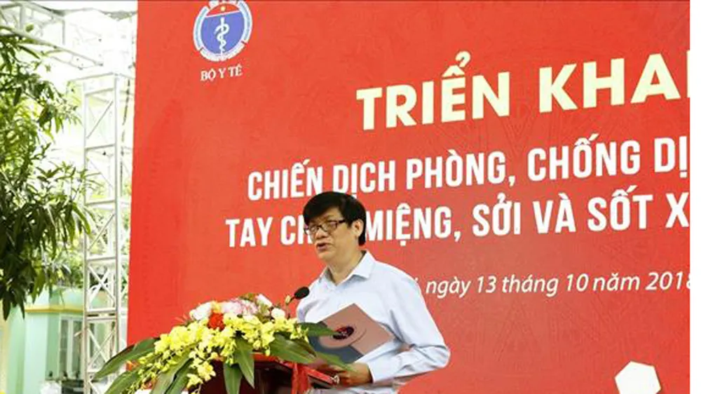 Bộ Y tế kêu gọi người dân phòng chống dịch bệnh tay chân miệng, sởi và sốt huyết ảnh 1