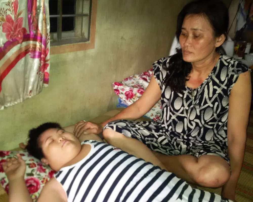 Khốn khổ khi chồng tâm thần, con bạo bệnh  ảnh 1