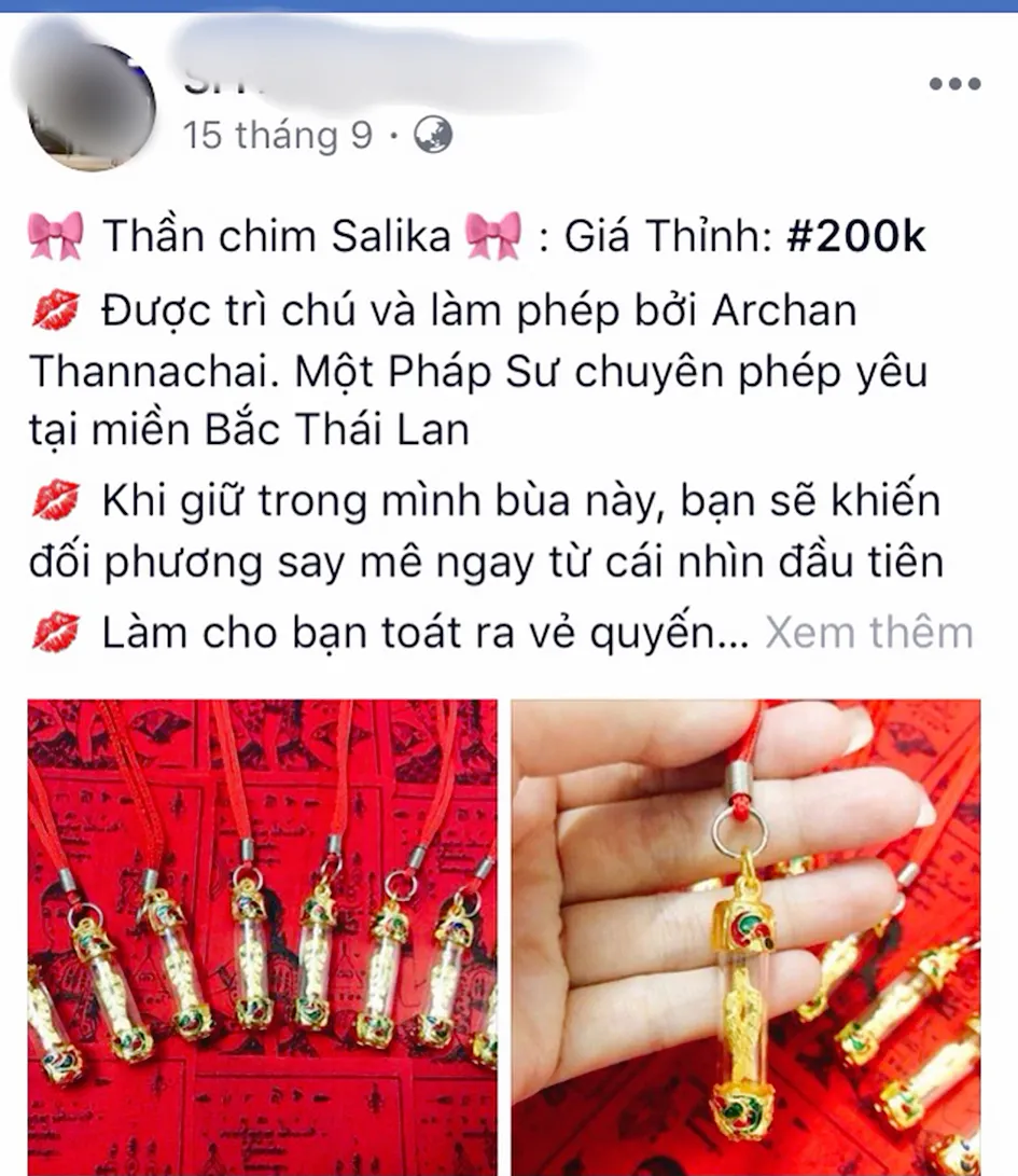 Tỉnh táo trước... bùa yêu ảnh 1