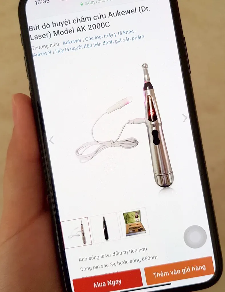 Phóng đại tính năng bút dò huyệt ảnh 1