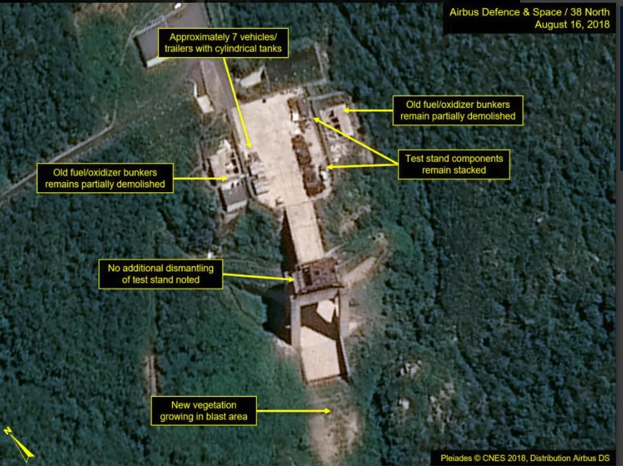 Trang 38 North: Triều Tiên không tiến hành dỡ bỏ thêm tại bãi thử tên lửa ảnh 2