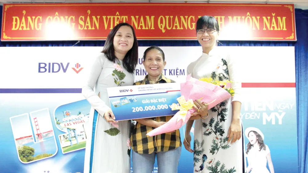 BIDV tìm ra khách hàng may mắn “Gửi tiền ngay, bay đến Mỹ”