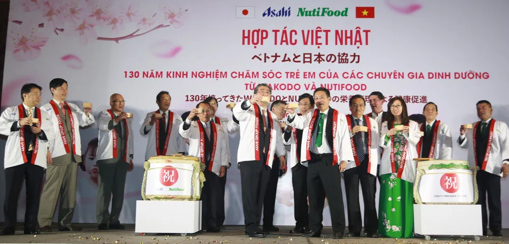 Công bố liên doanh giữa NutiFood với Tập đoàn Asahi của Nhật Bản  ảnh 3
