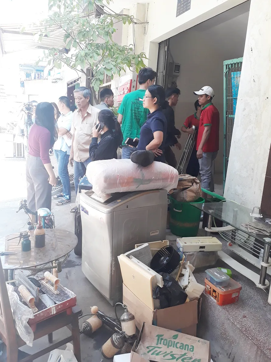 Dời khẩn cấp 38 hộ dân chung cư 518 Võ Văn Kiệt: Chia sẻ, gỡ khó cho dân ảnh 1