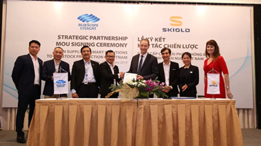 NS BlueScope Lysaght hợp tác với SKIOLD phát triển các giải pháp thông minh cho ngành chăn nuôi