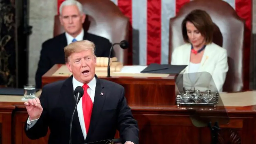 Tổng thống Mỹ đọc Thông điệp Liên Bang năm 2019 ảnh 1