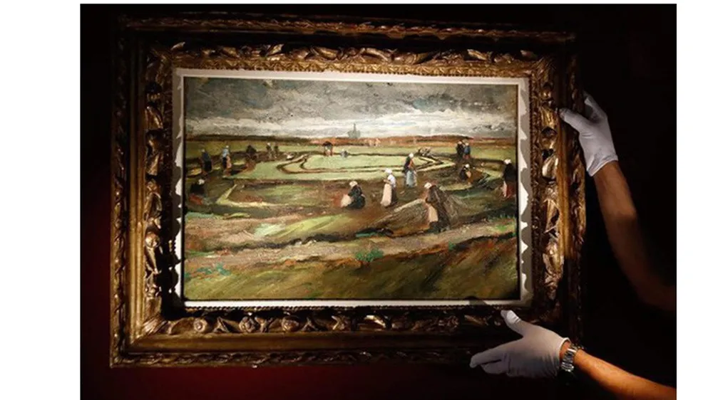 Một tác phẩm của Van Gogh được trình chiếu tại triển lãm