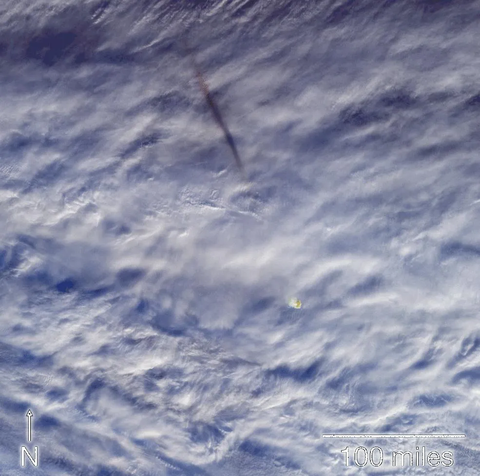 NASA công bố hình ảnh vụ nổ thiên thạch cực mạnh ảnh 1