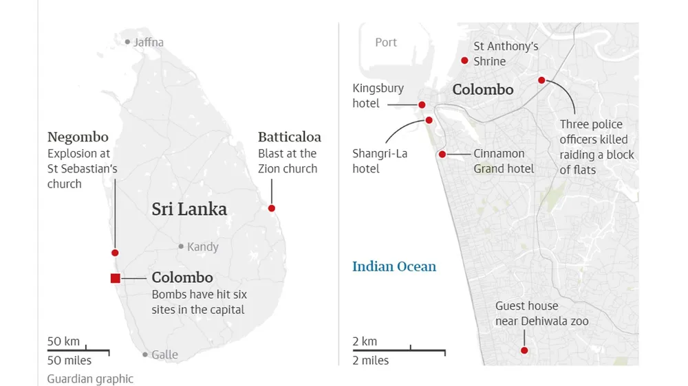 Hàng loạt vụ nổ ở Sri Lanka, ít nhất 207 người thiệt mạng ảnh 2