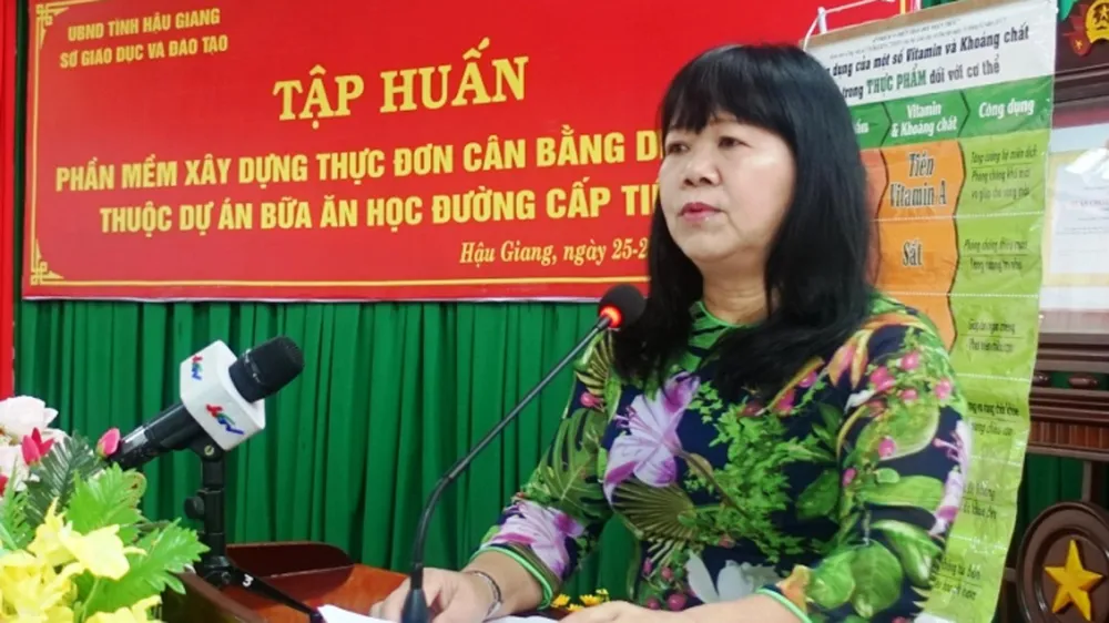 Hậu Giang áp dụng dự án “Bữa ăn học đường” vào trường bán trú ảnh 2