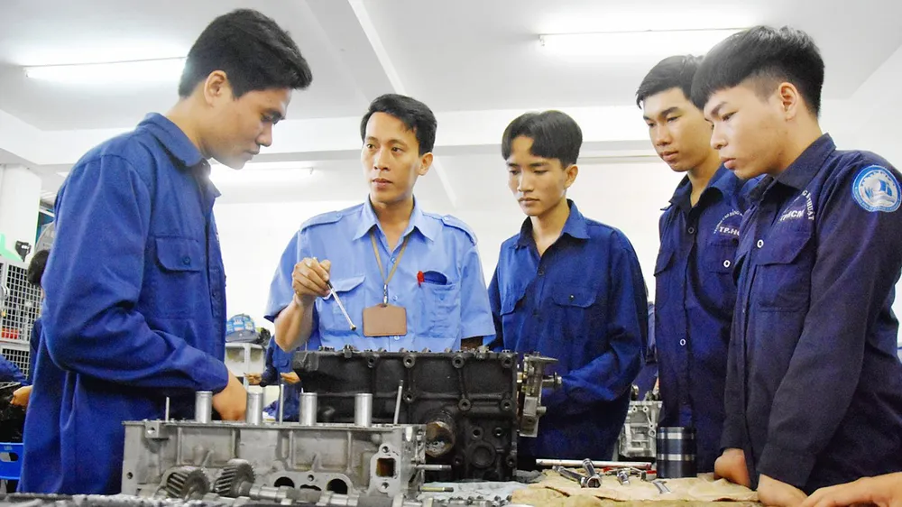 Doanh nghiệp tham gia đào tạo nghề - Nhiều trở ngại  ảnh 1