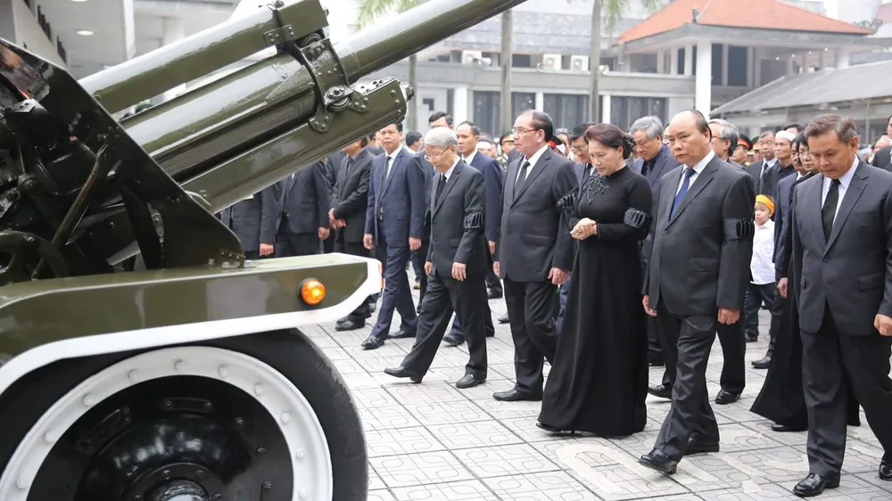 Lễ truy điệu nguyên Chủ tịch nước Lê Đức Anh ảnh 20