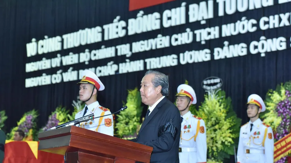 Lễ truy điệu nguyên Chủ tịch nước Lê Đức Anh ảnh 35