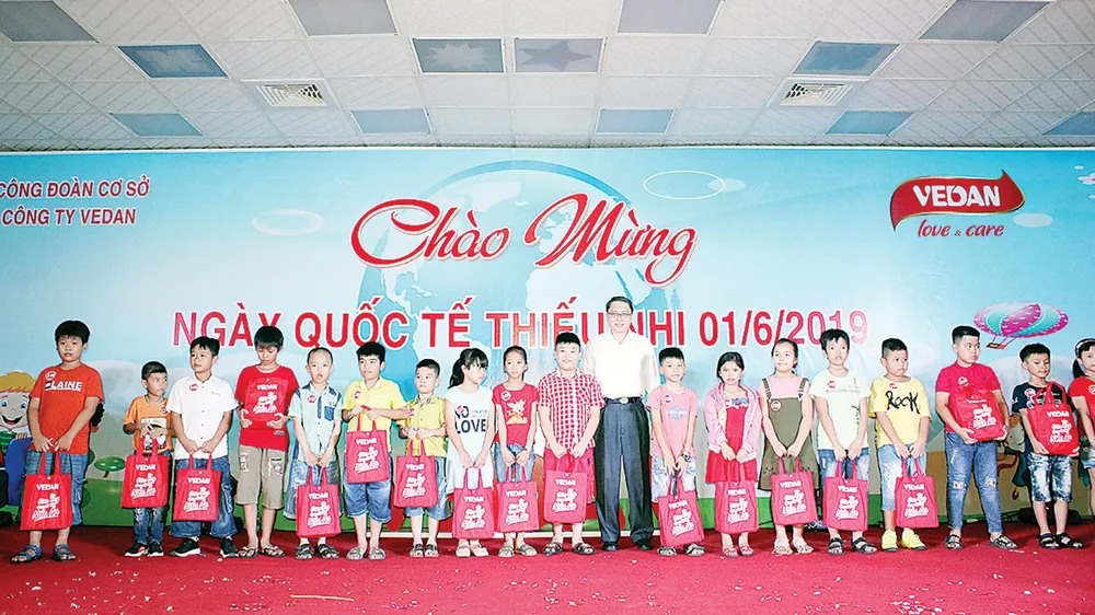 Tết thiếu nhi rộn ràng và ý nghĩa tại Công ty Vedan Việt Nam ảnh 2