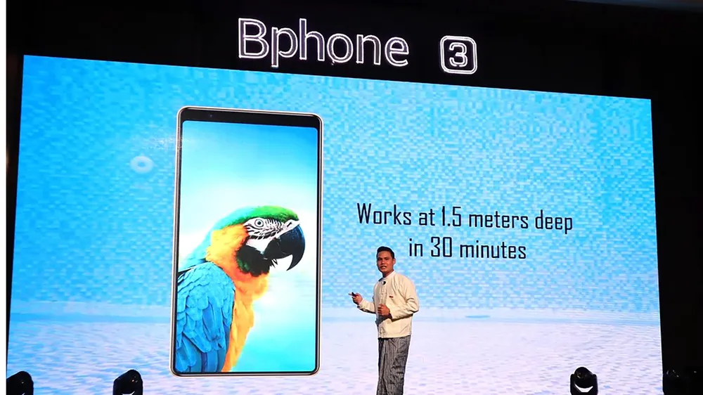 Bphone được giới thiệu  tại Myanmar