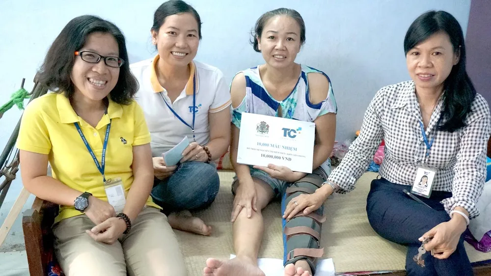 “Quỹ 10.000 đồng mầu nhiệm” đã giúp nhiều công nhân vượt qua khó khăn