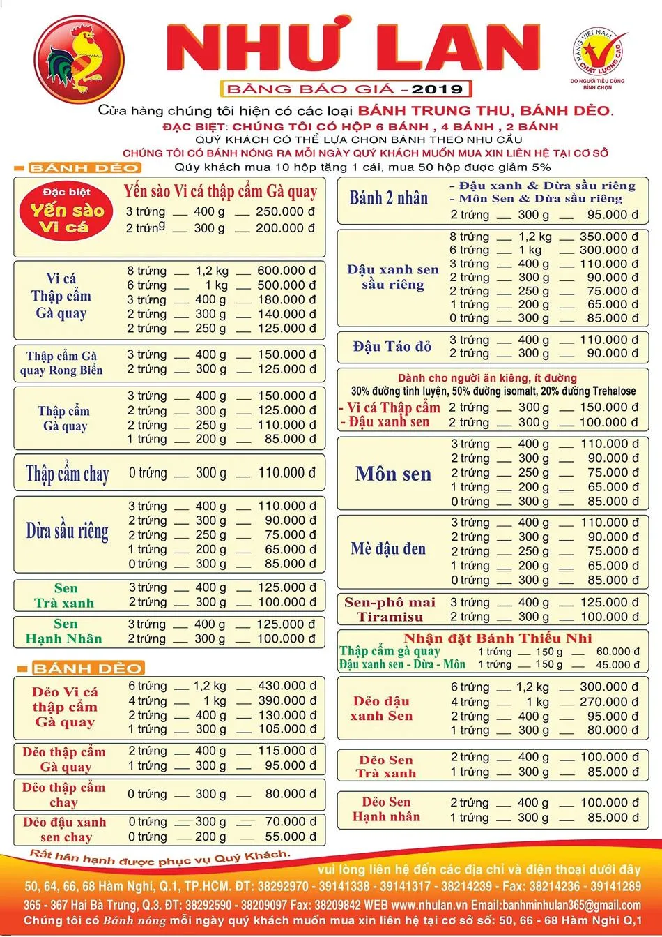 Bánh Trung thu Như Lan: Hương vị truyền thống, trọn vẹn nghĩa tình ảnh 1