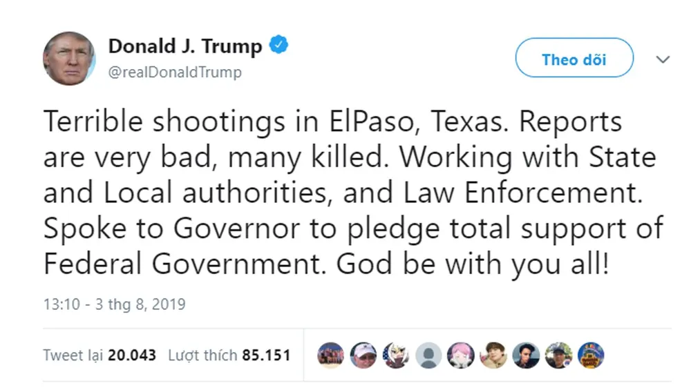 Xả súng tại Texas, ít nhất 46 người thương vong ảnh 3