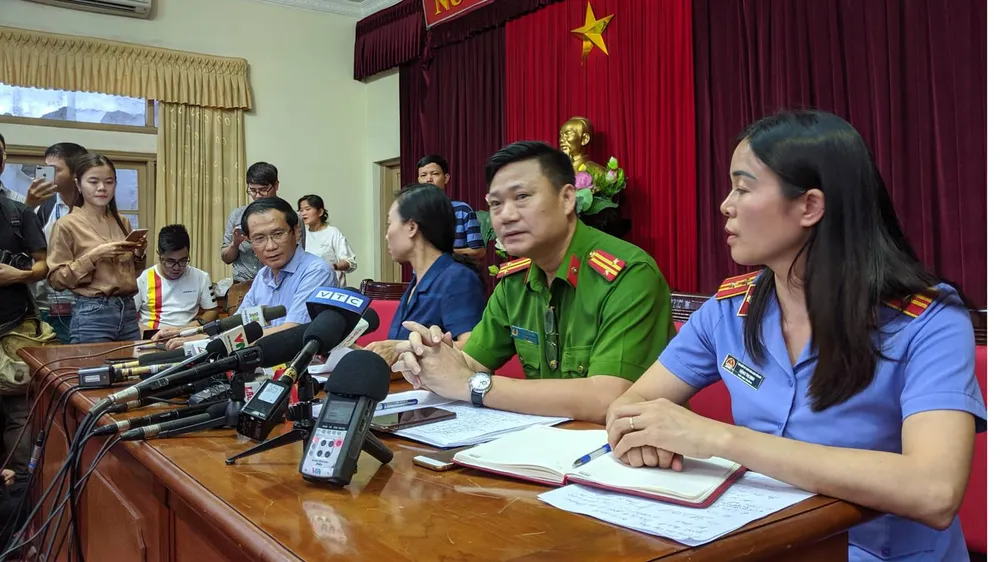 Công an quận Cầu Giấy thông tin vụ học sinh trường Gateway tử vong: Khởi tố vụ án ảnh 3