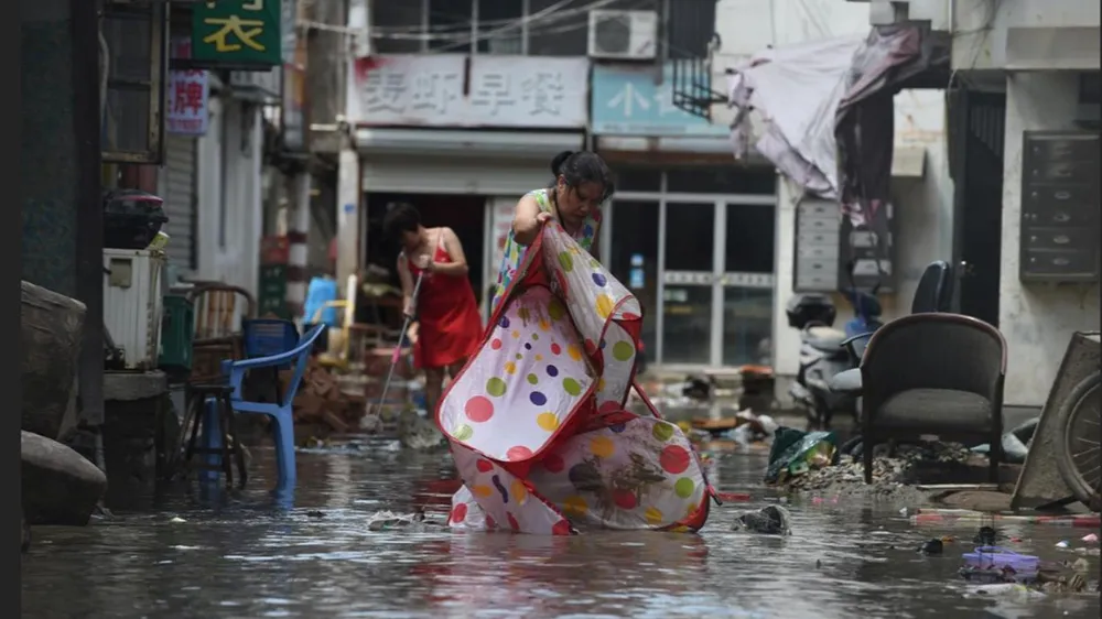 Bão Lekima tiếp tục hoành hành tại Trung Quốc, số người chết tăng ảnh 3