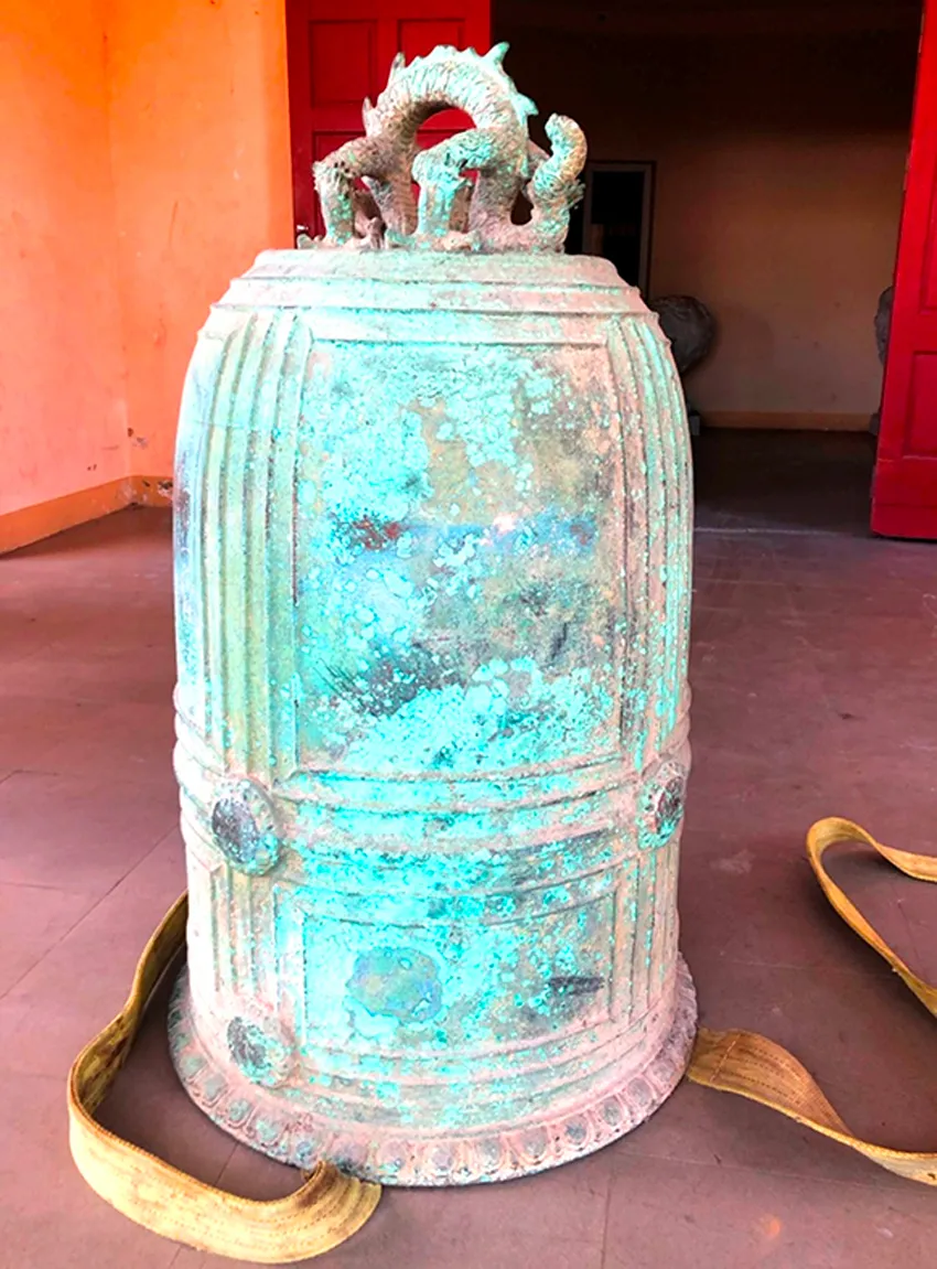 Tiếp nhận quả chuông đồng quý hiếm  ảnh 1