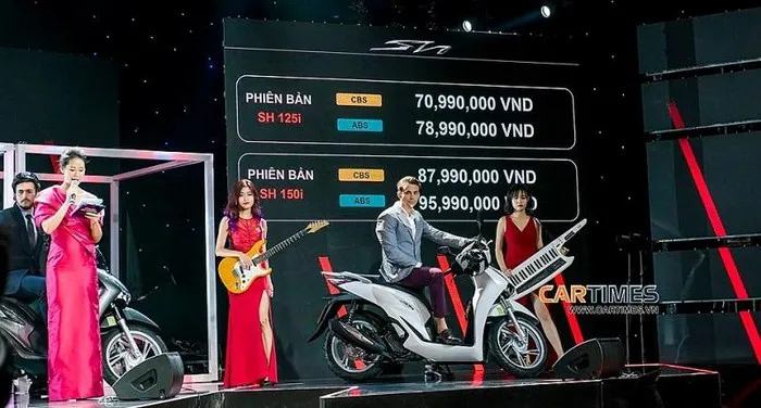 Honda Việt Nam ra mắt SH 125i/150i hoàn toàn mới có kết nối blutooth ảnh 2