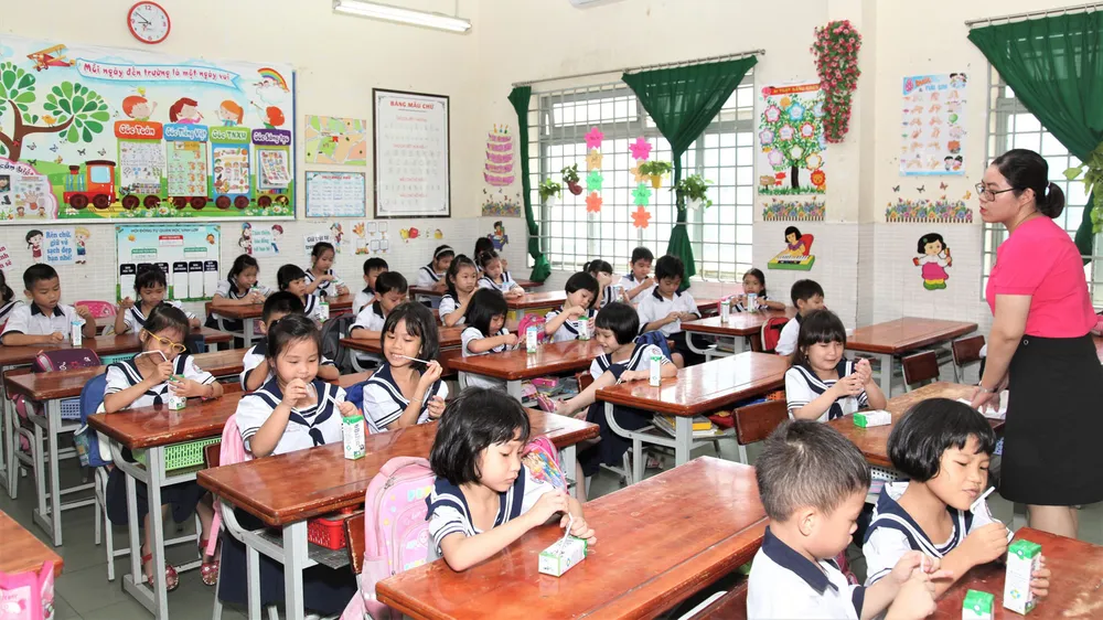 TPHCM giám sát chặt công tác cung ứng sữa cho trường học ảnh 1