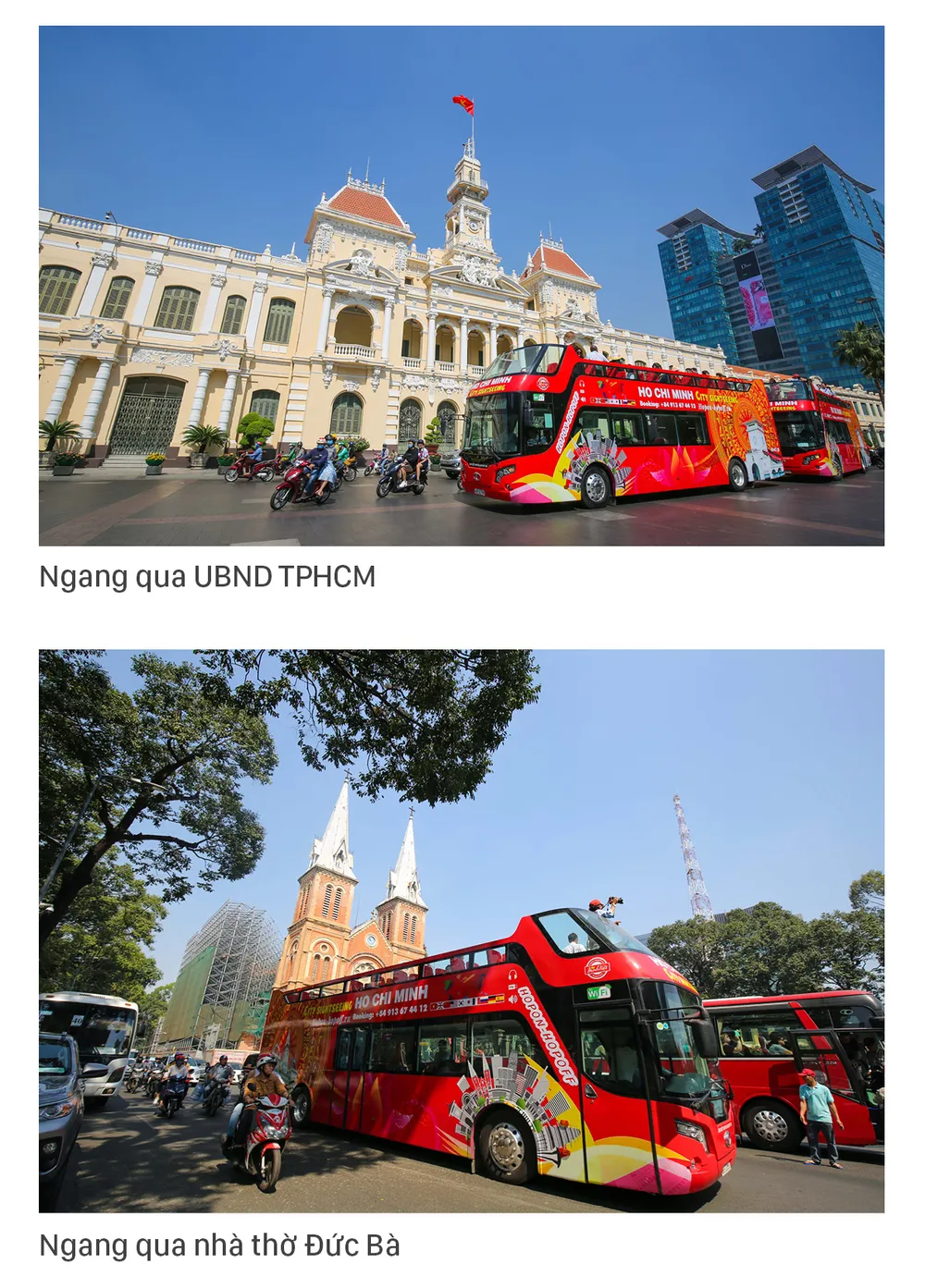 Trải nghiệm “buýt mui trần” tại TPHCM ảnh 8