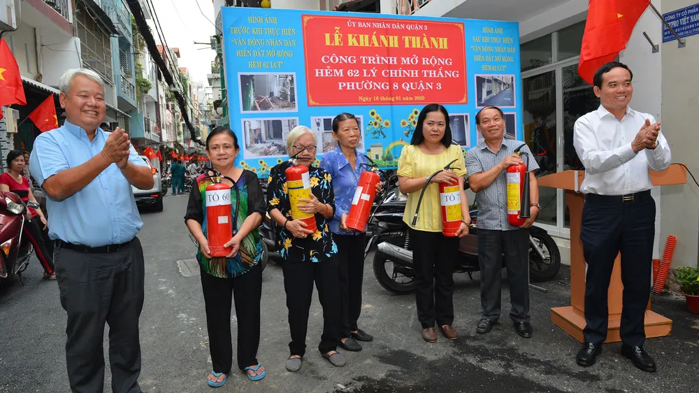 1.292 hộ dân tại quận 3 hiến gần 7.300m² đất mở rộng hẻm ảnh 2