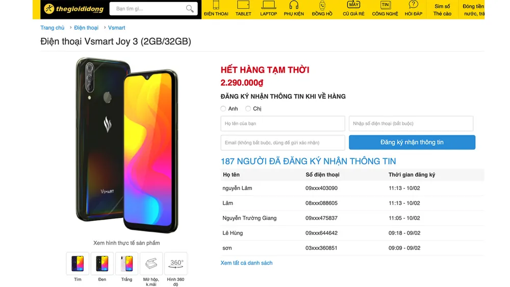 Thị trường smartphone Việt phân khúc 3 triệu đồng tăng nhiệt ảnh 2