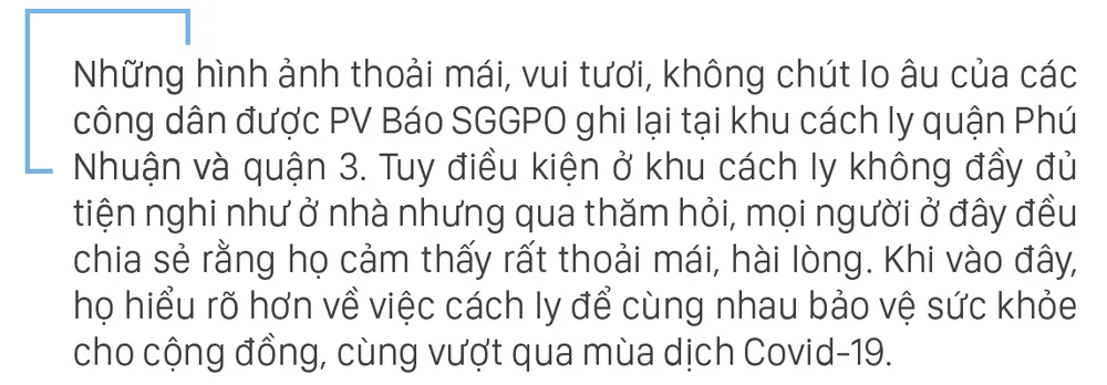 Cuộc sống bên trong khu cách ly  ảnh 10