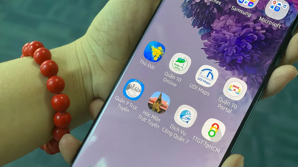 Hiện đã có rất nhiều ứng dụng trên di động của quận huyện,  sở ngành hướng đến ứng dụng cho đô thị thông minh