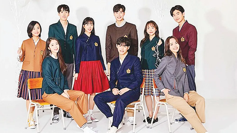 Đồng phục của một trường học ở Hàn Quốc