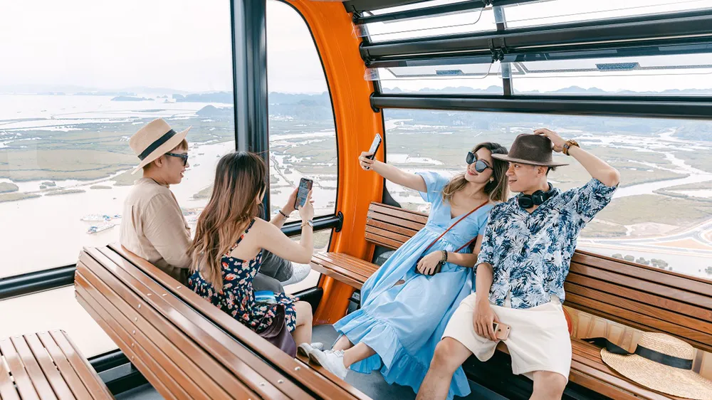 Sun Group khai trương tuyến cáp treo 3 dây hiện đại tại Cát Bà ảnh 4