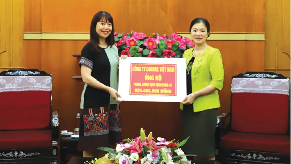 Cargill ủng hộ hơn 1,5 tỷ đồng phòng chống Covid-19 