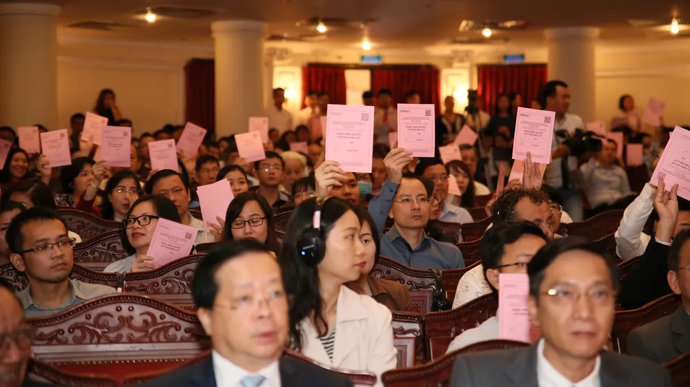 Đại hội đồng cổ đông HDBank: Chi cổ tức và cổ phiếu thưởng 65%, phát hành 1 tỷ USD trái phiếu quốc tế ảnh 1